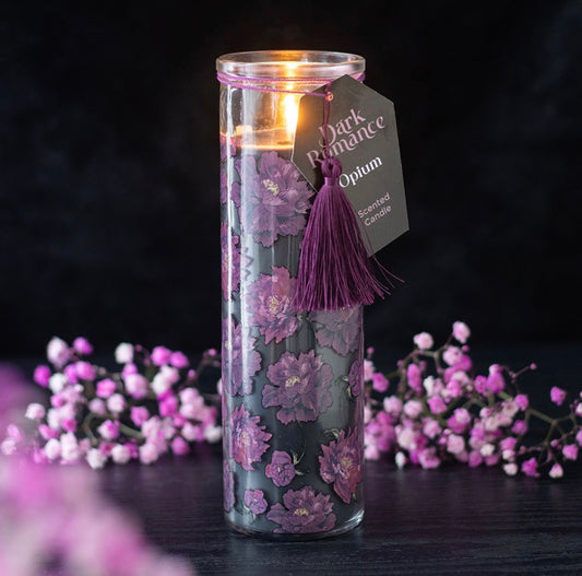 VELA DE TUBO CON AROMA A OPIO «DARK ROMANCE»