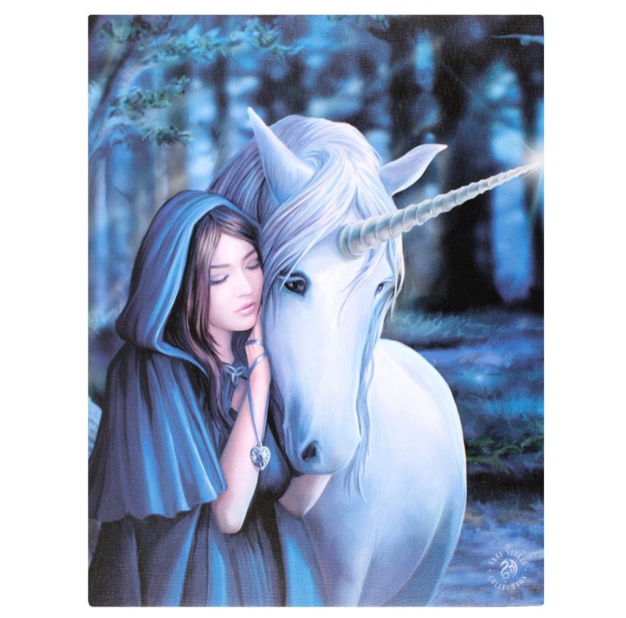 PLACA DE LIENZO CONSUELO DE 19X25 CM DE ANNE STOKES