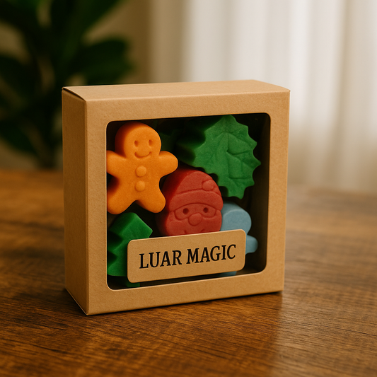 Set de 5 Ceras Artesanales de Navidad – Jingle Bunch