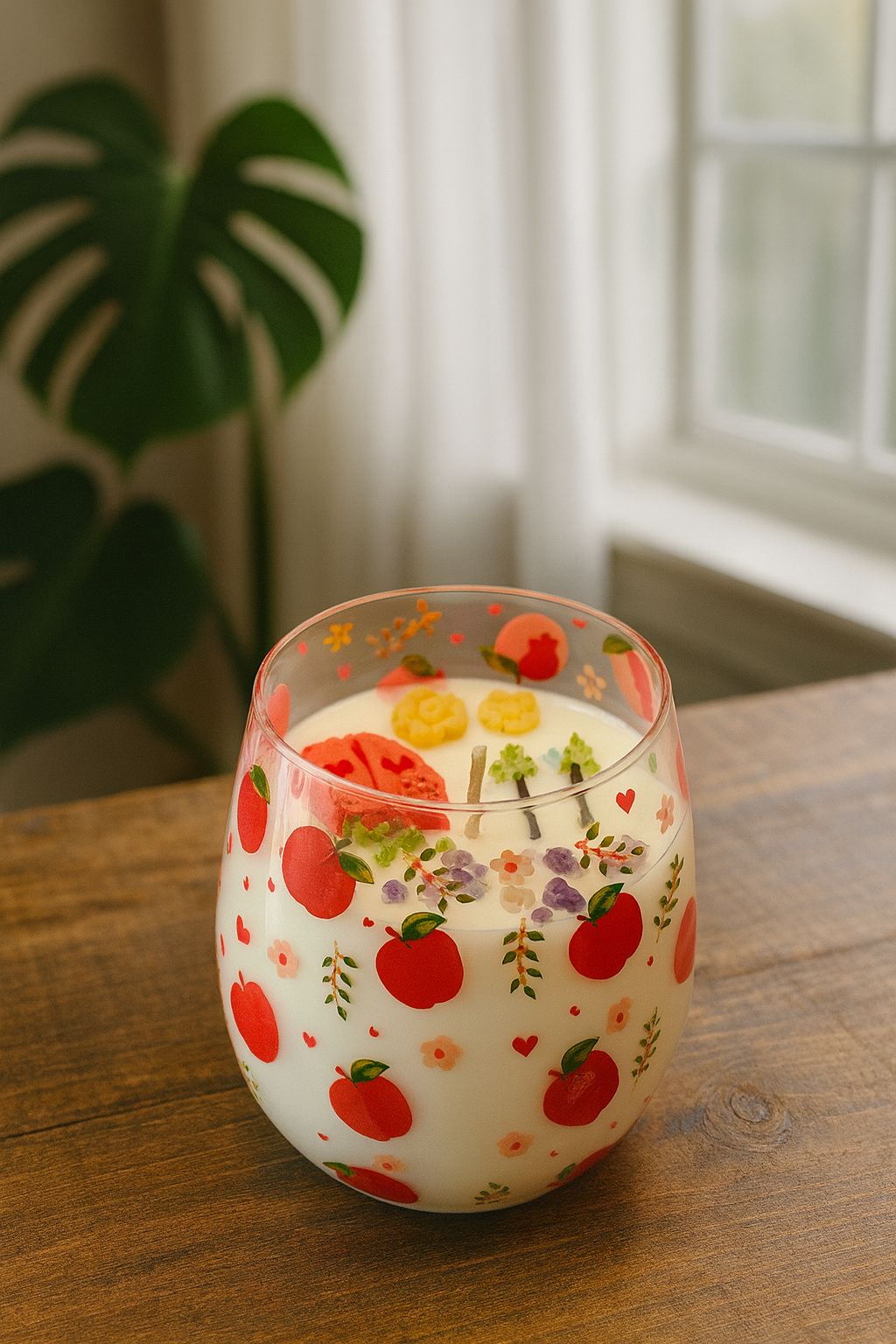 Vela Artesanal – Manzana Encantada