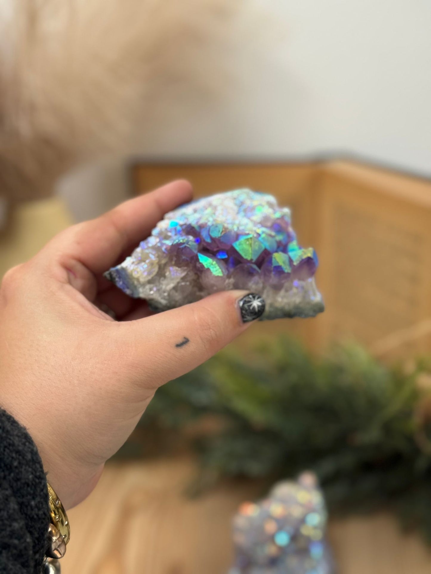 Amatista ángel grande