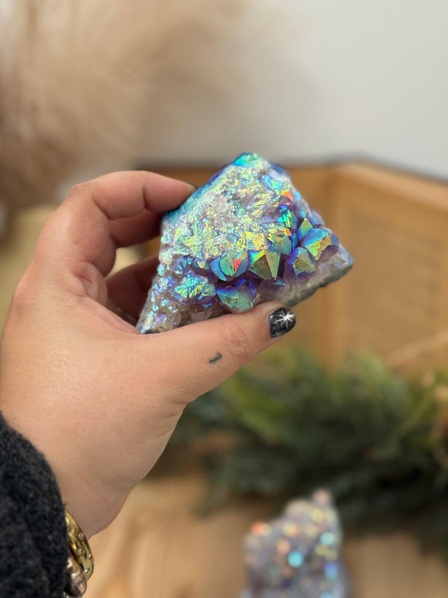 Amatista ángel grande