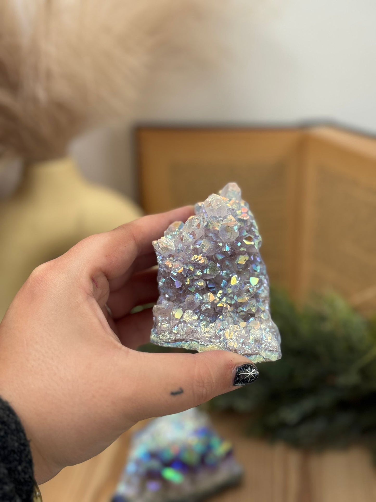 Amatista ángel grande