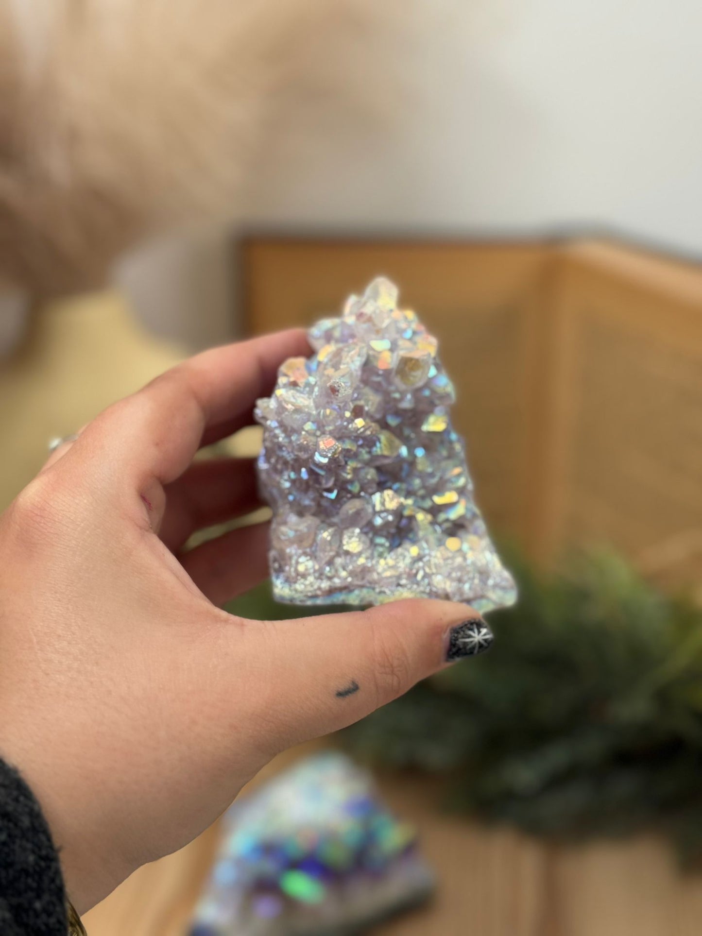 Amatista ángel grande