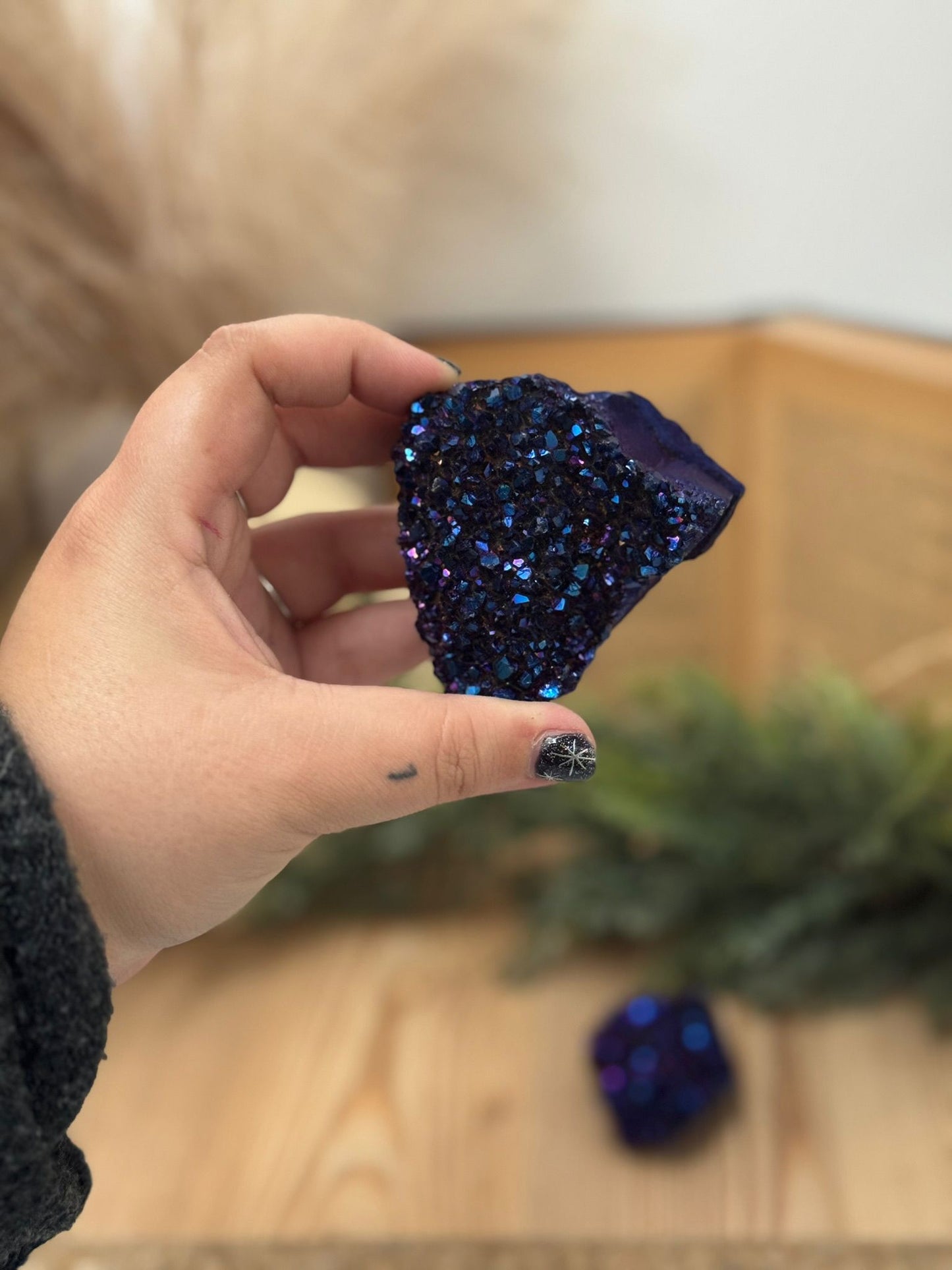 drusa amatista titanio grande