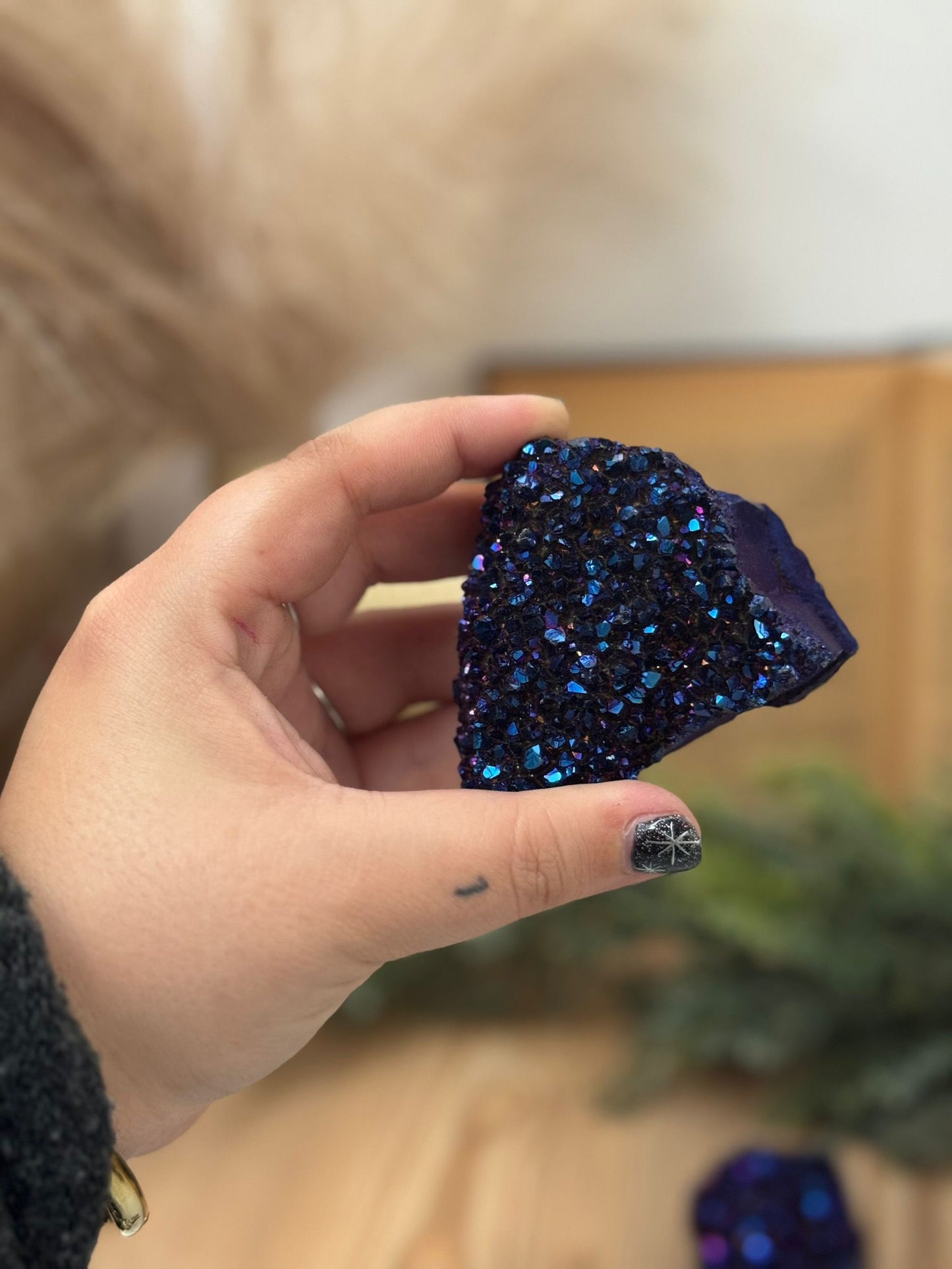 drusa amatista titanio grande