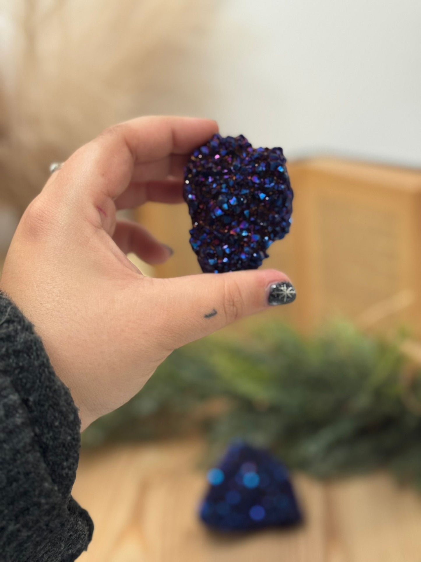 drusa amatista titanio grande