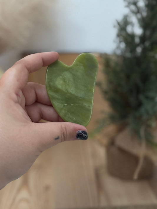 Jua sha masajeador de piel calidad extra JADE