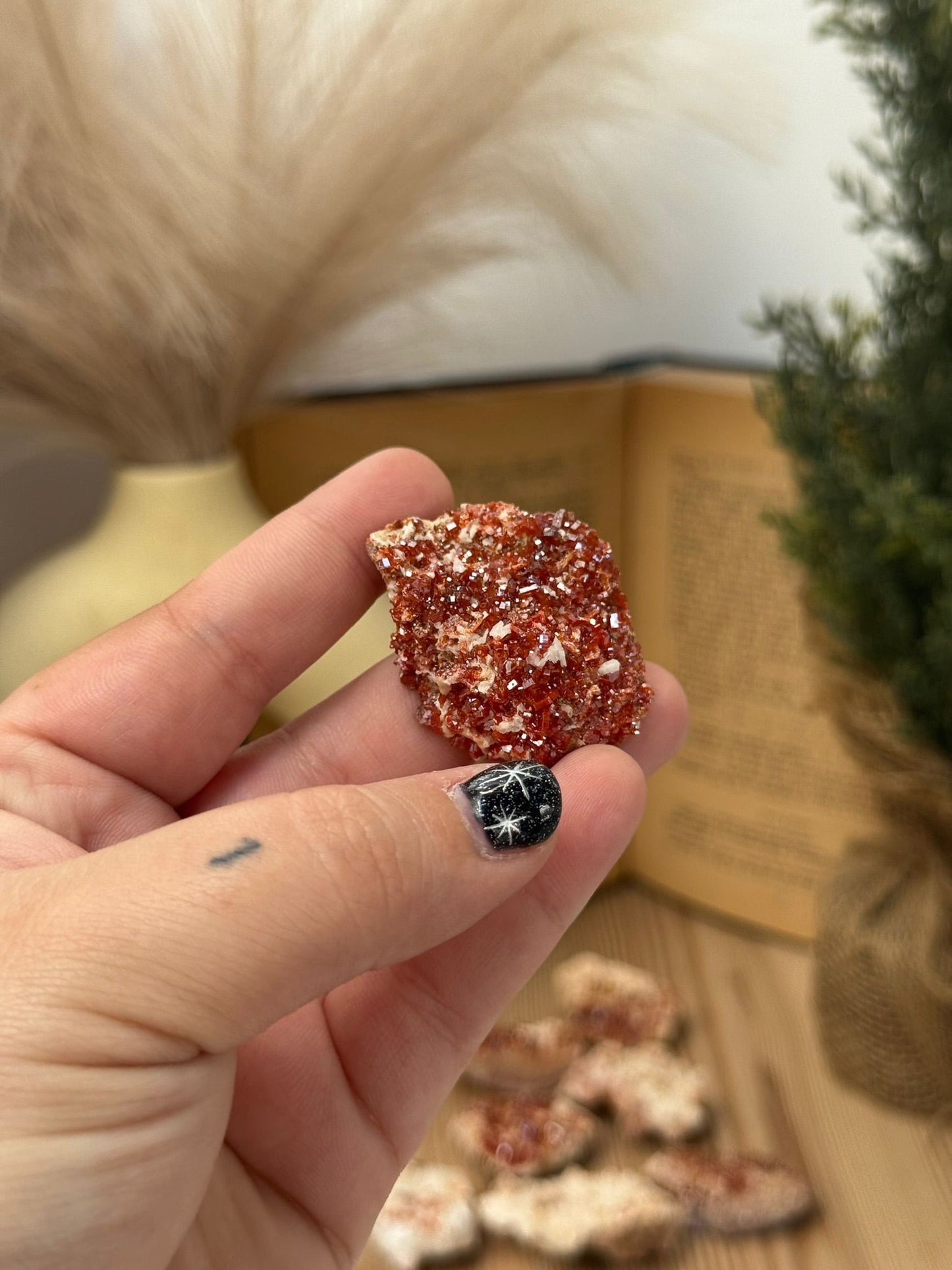 Mineral Vanadinita Natural