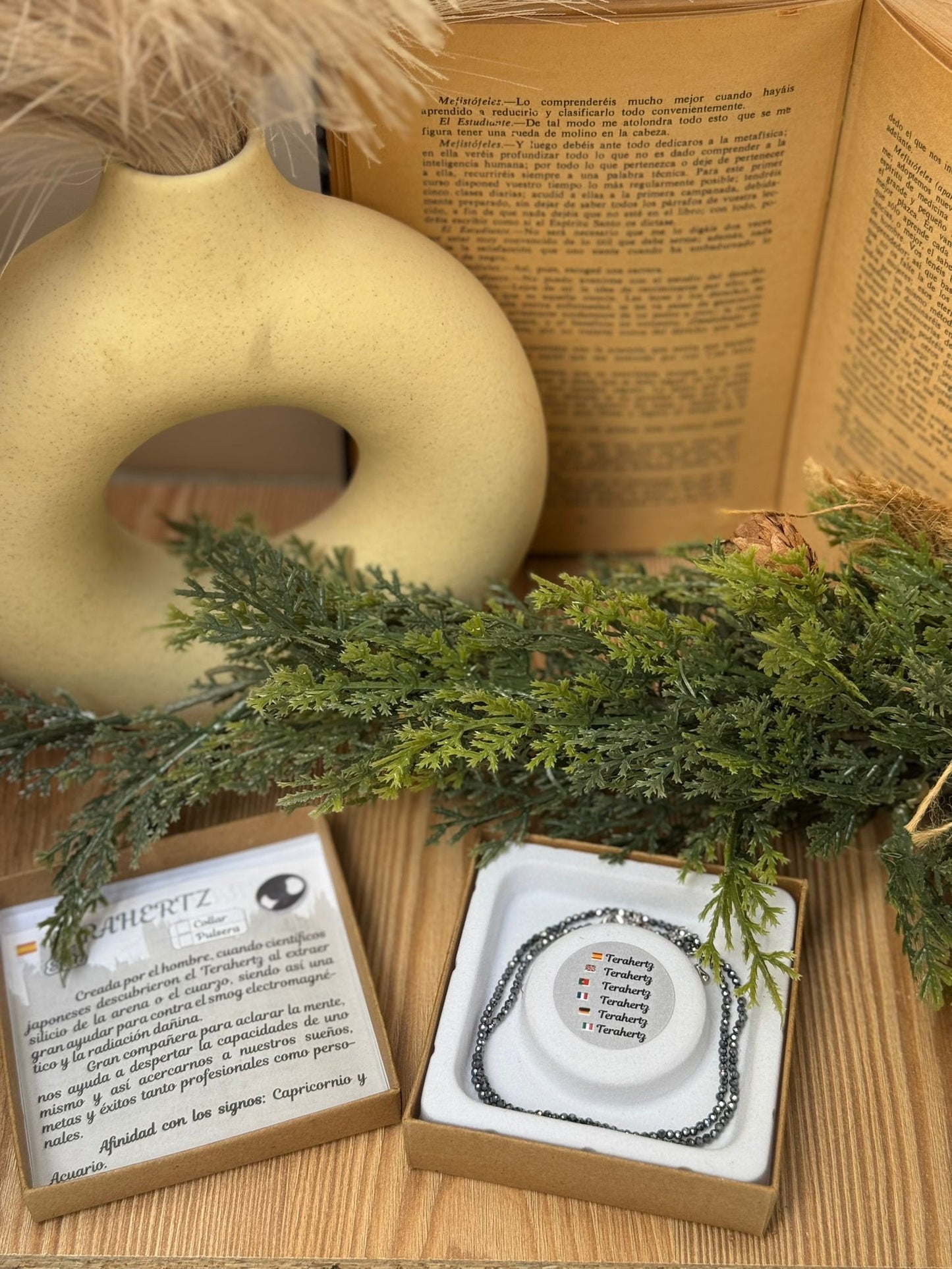 Collar pulsera terahertz calidad extra