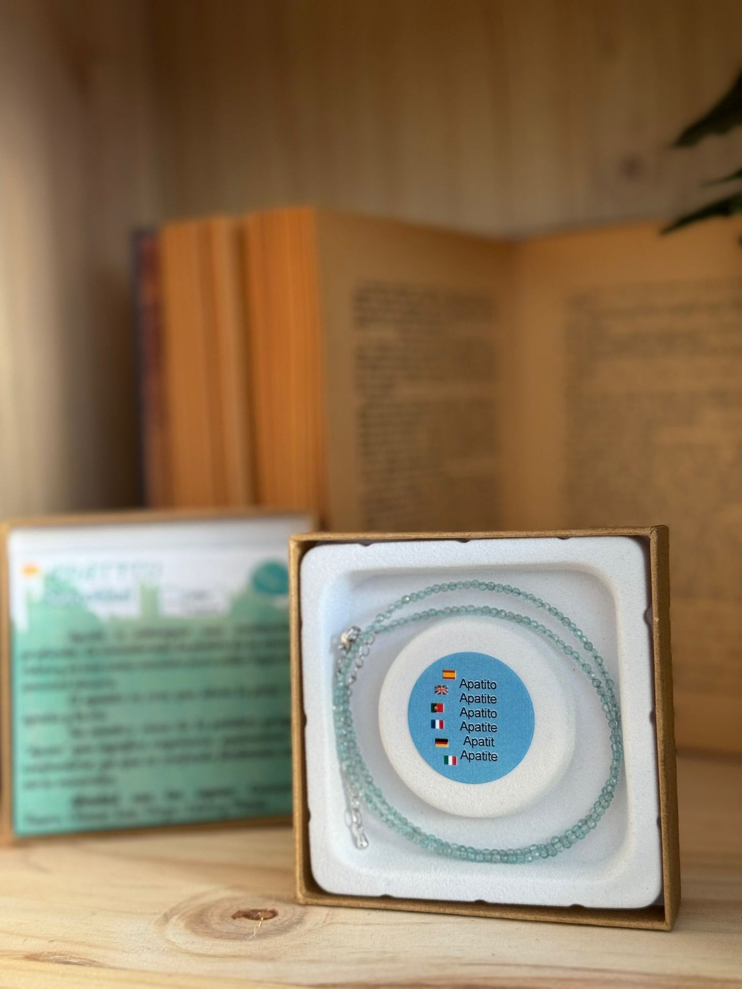 Collar y Pulsera de Apatito – Calidad Extra