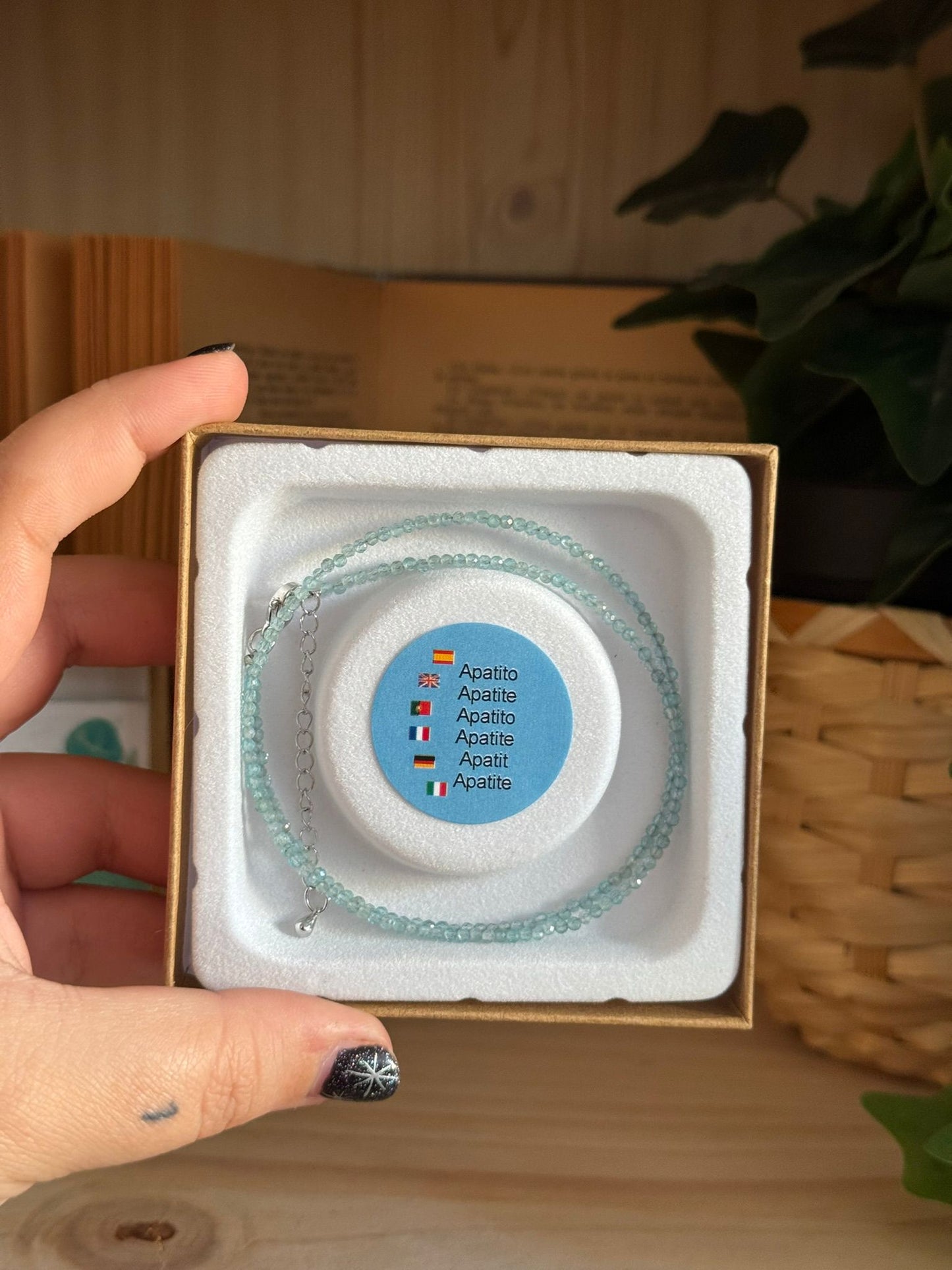 Collar y Pulsera de Apatito – Calidad Extra