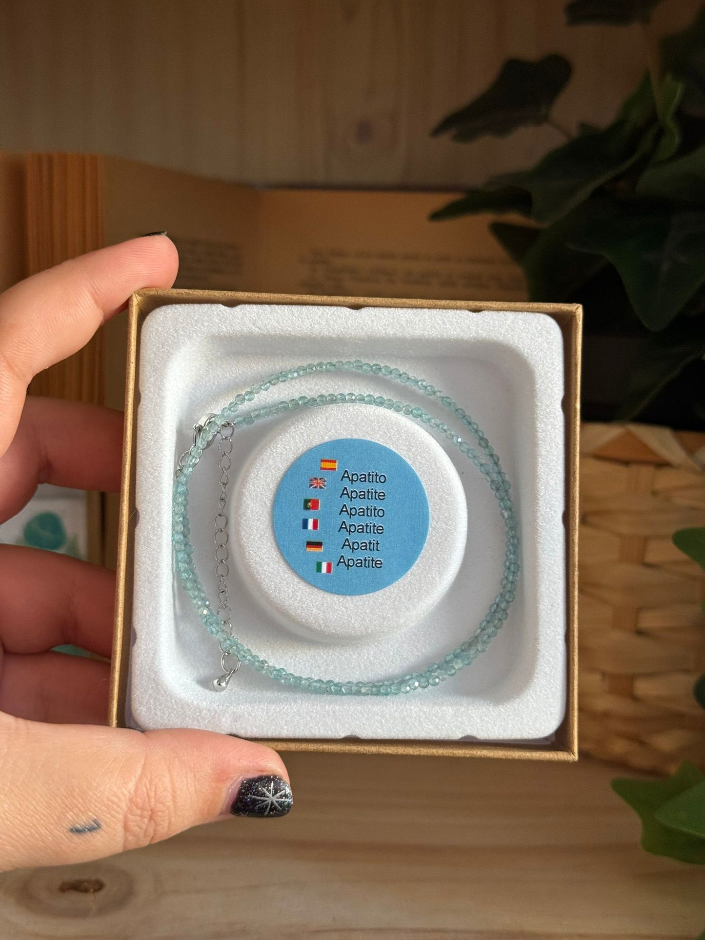 Collar y Pulsera de Apatito – Calidad Extra