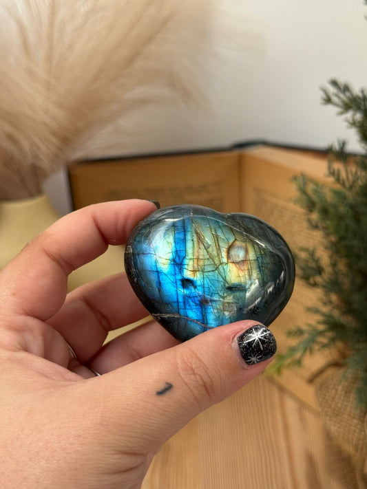 Corazón labradorita