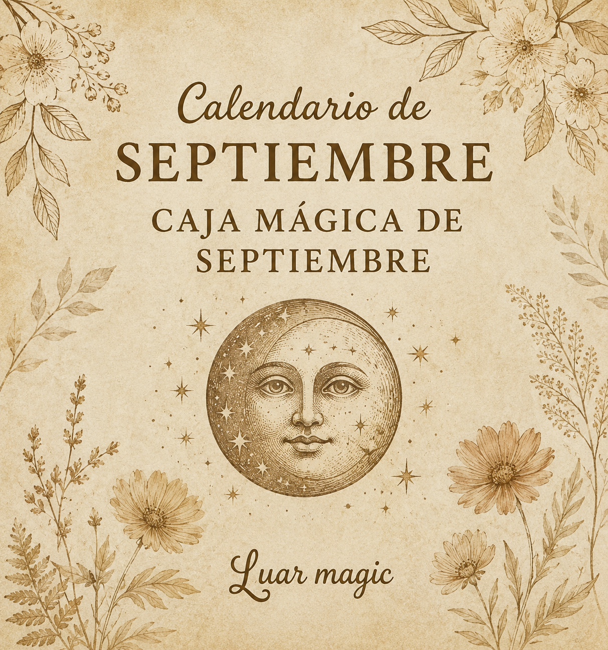 Caja especial calendario mágico Edición SEPTIEMBRE