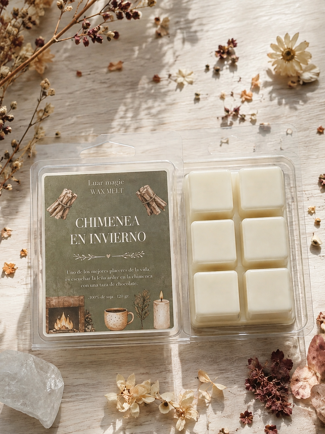 Wax Melt XXL – Chimenea en Invierno
