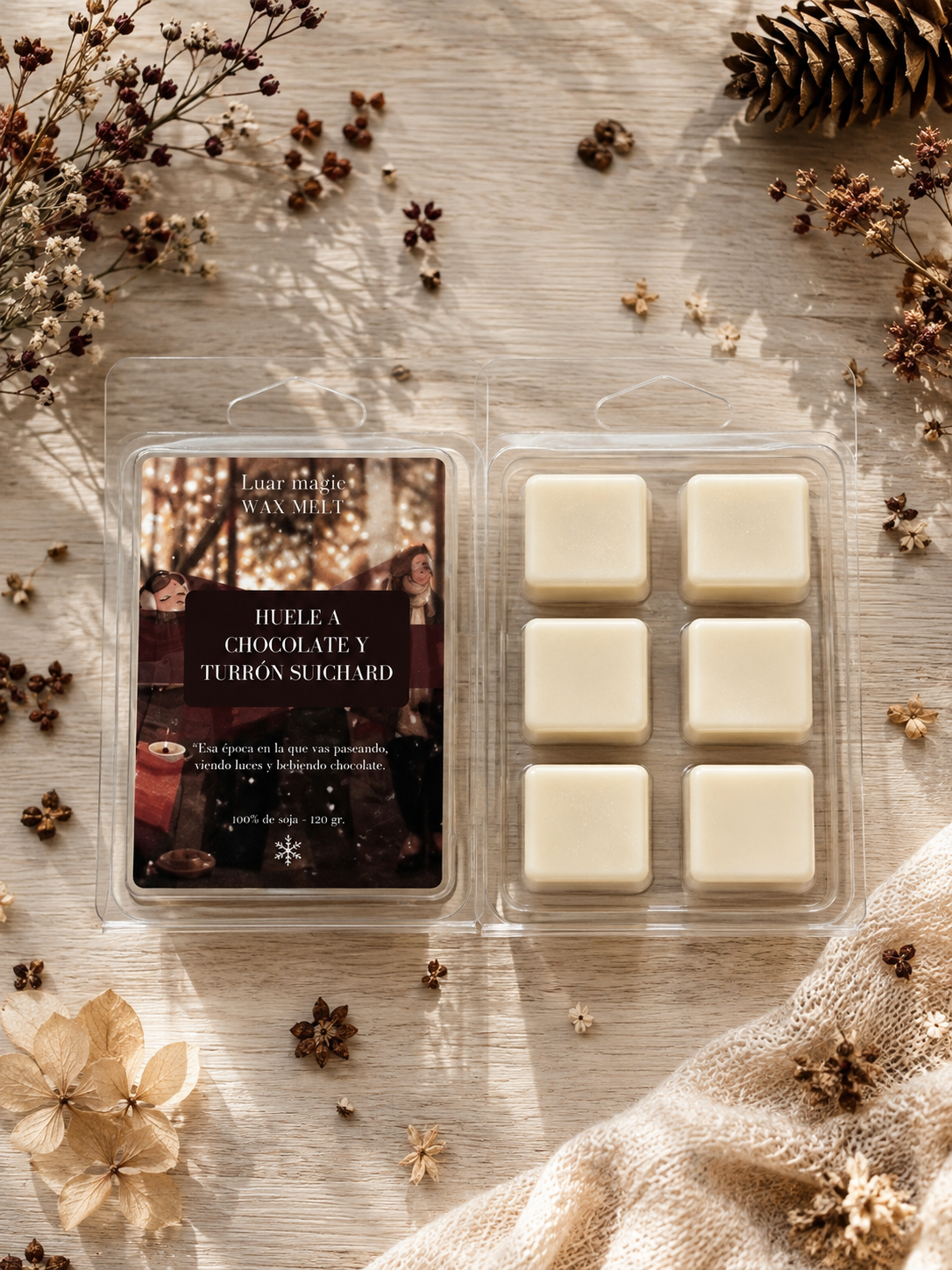 Wax Melt XXL - Huele a chocolate y turrón Shuchard