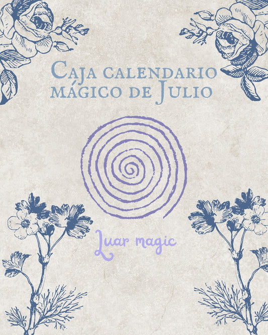 Caja especial calendario mágico Edición JULIO