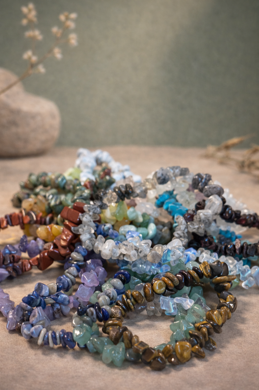Pulsera de minerales a elegir