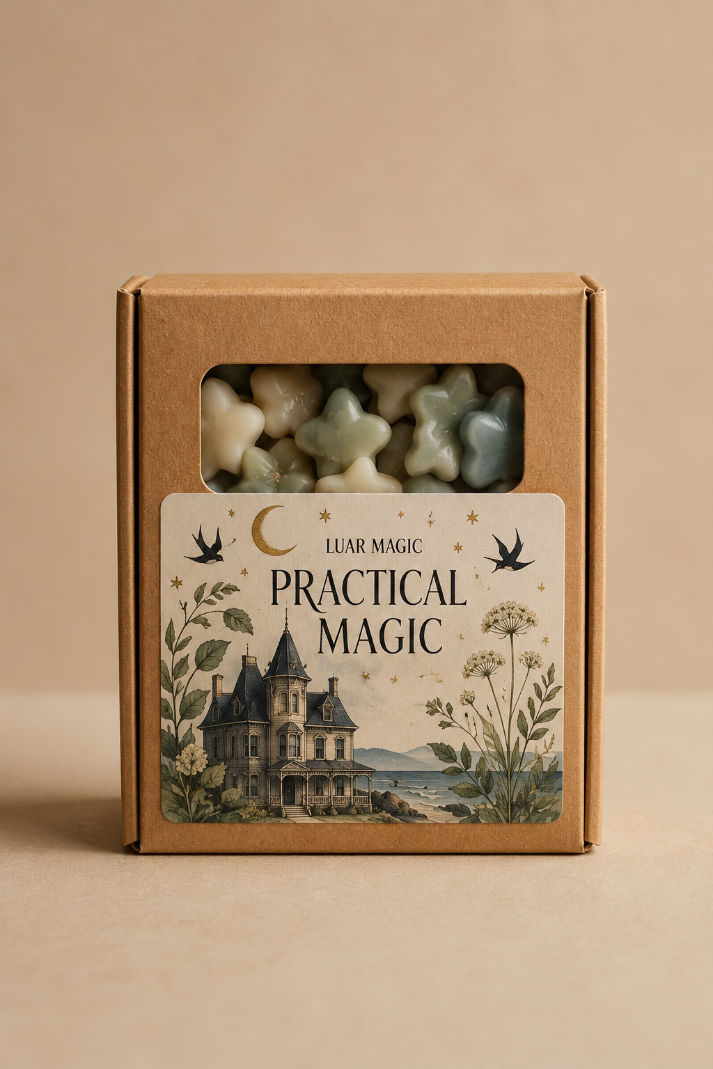 Wax melts artesanales estrellas mágicas – Colección Prácticamente Magia