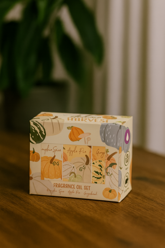 Set de 3 Aceites Aromáticos Autum Harvest Otoño