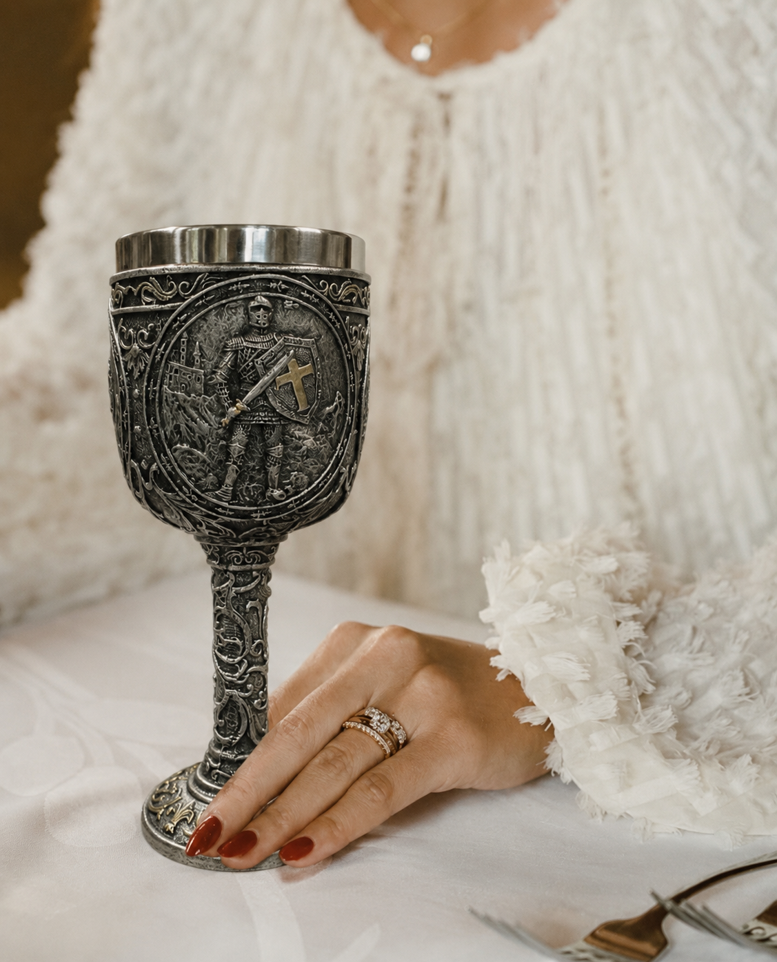 Copa soldado medieval