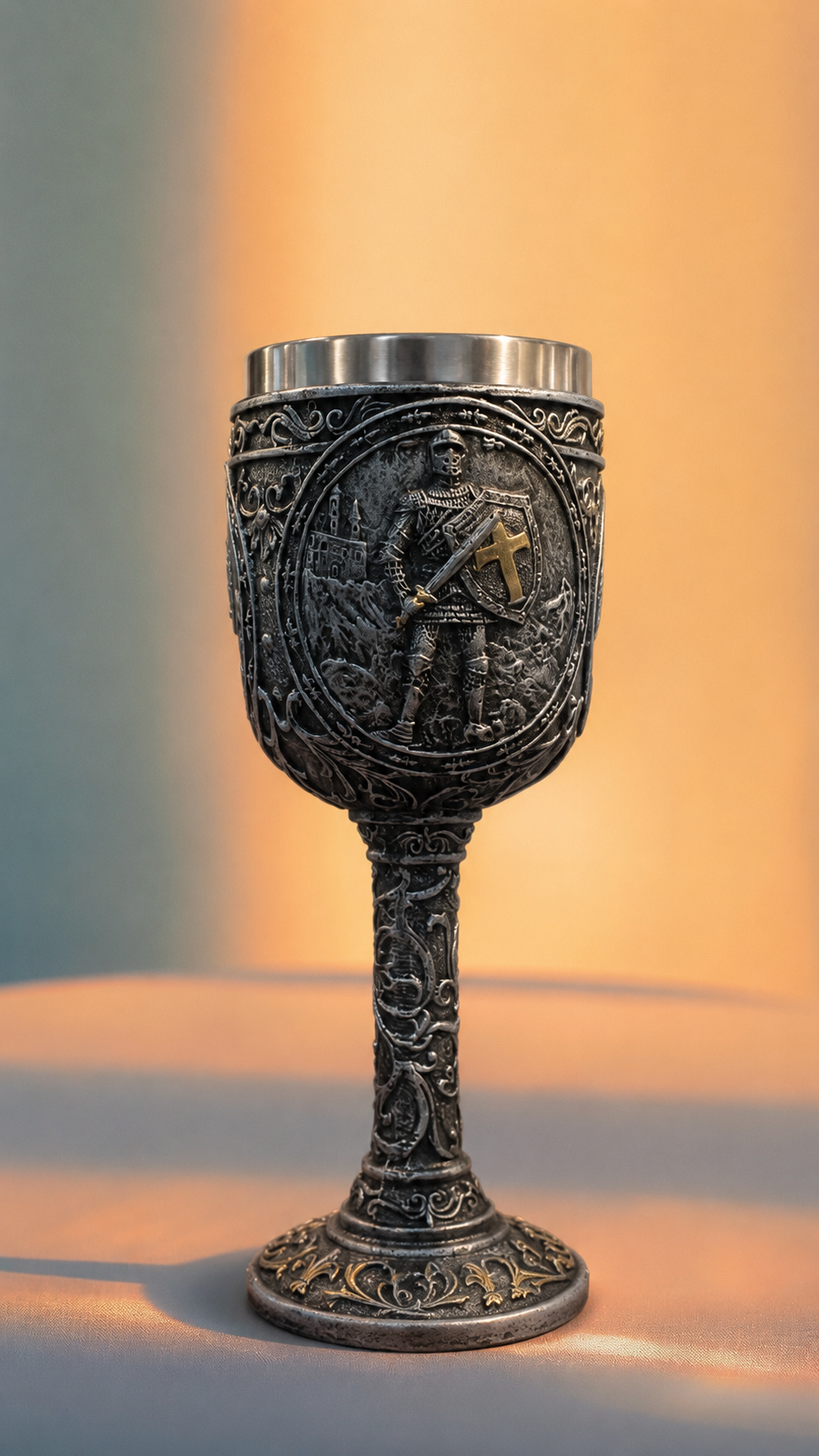Copa soldado medieval