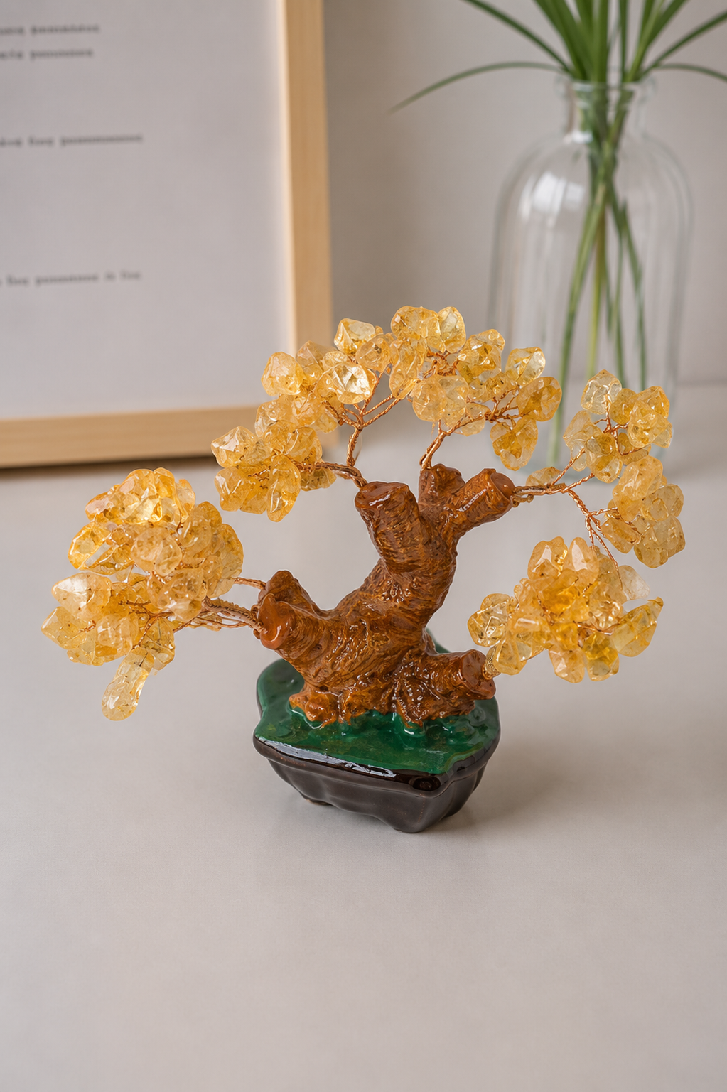 Árbol de citrino - prosperidad, salud y abundancia