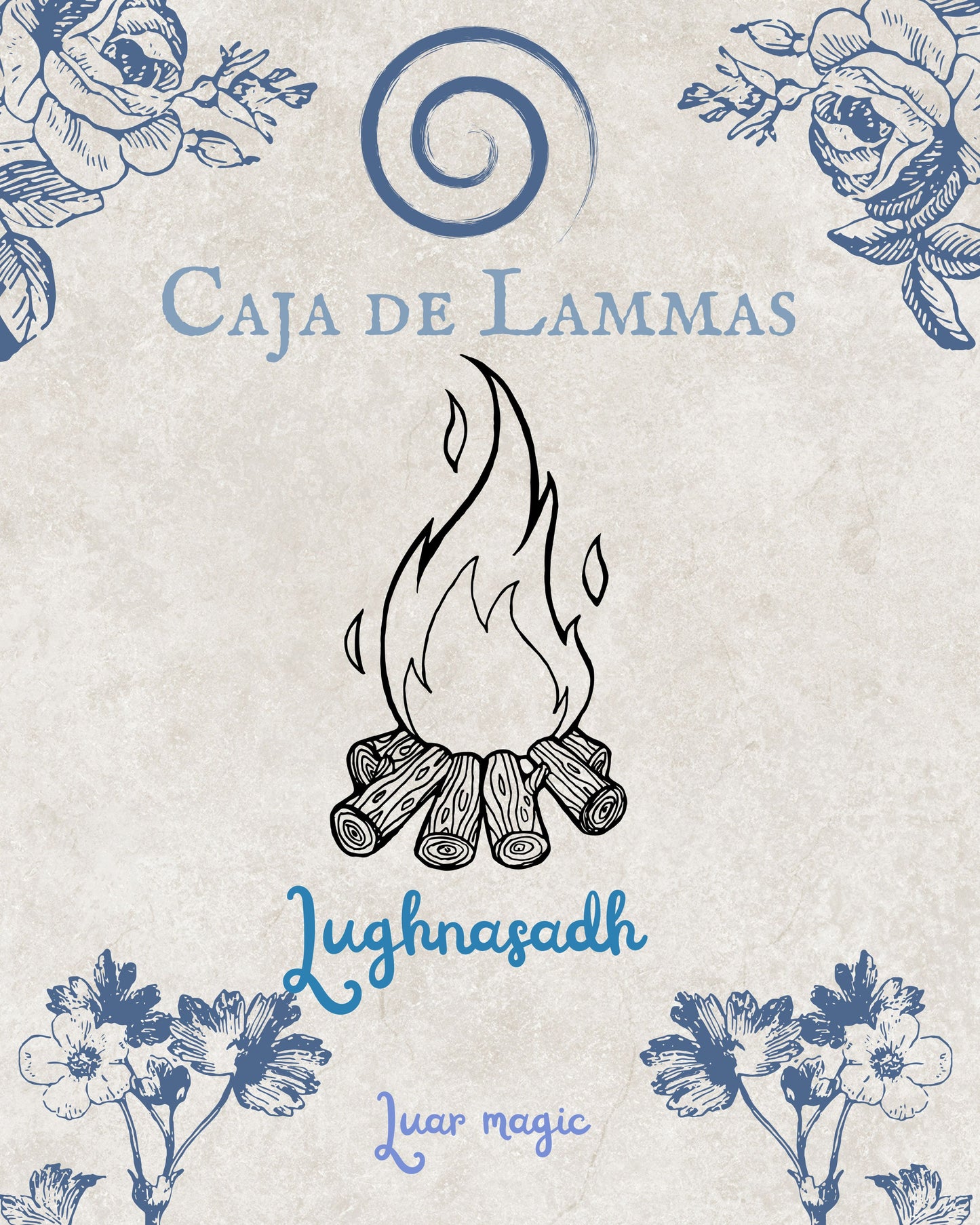 Caja Mágica Lammas-Despertar Espiritual y Cosecha Interior (Lughnasadh)