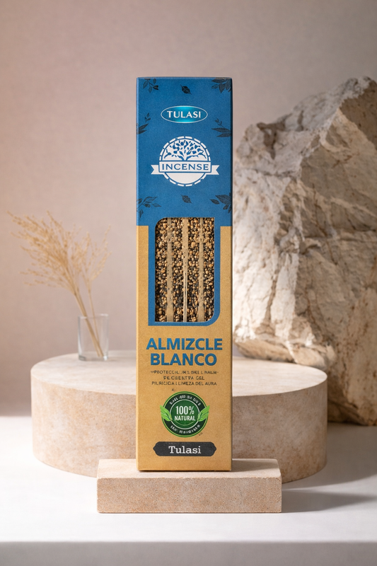 Incienso Natural Almizcle Blanco Ullas