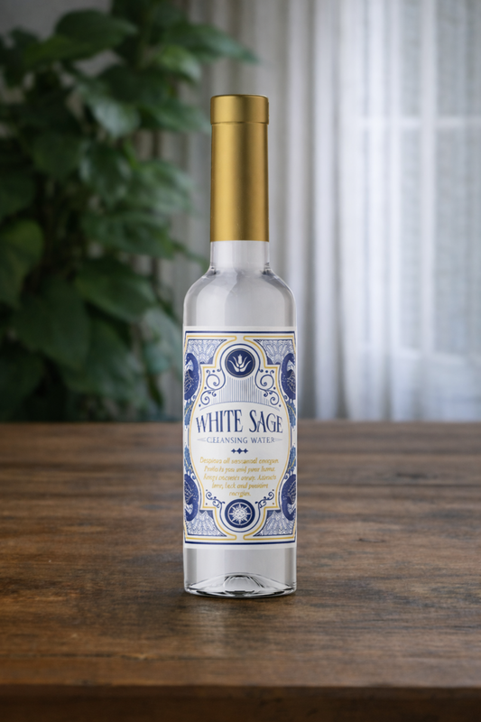 Agua Limpiadora de Salvia Blanca