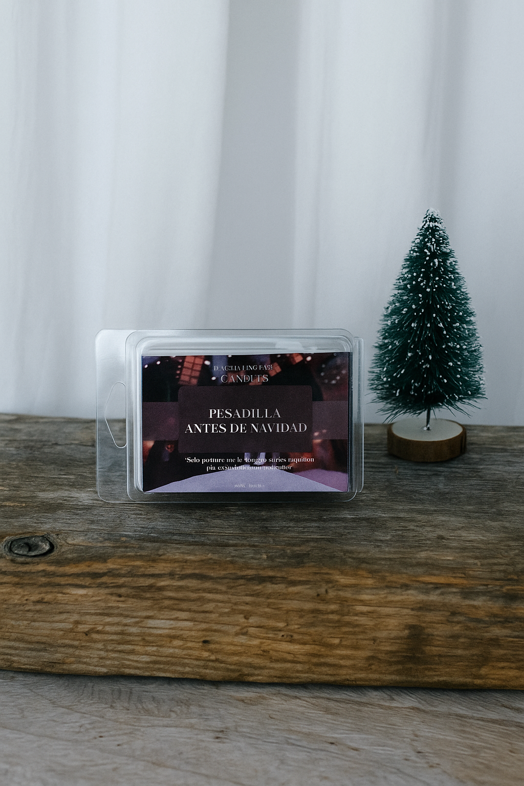 Wax Melt XXL- Pesadilla antes de Navidad