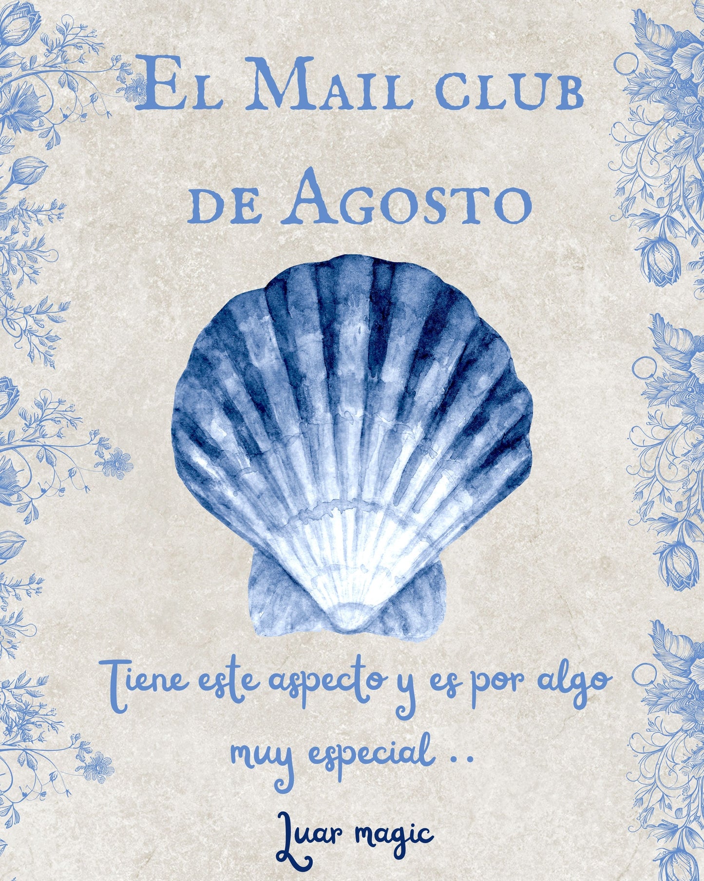 MAIL CLUB (Cartas mágicas mensuales) Agosto