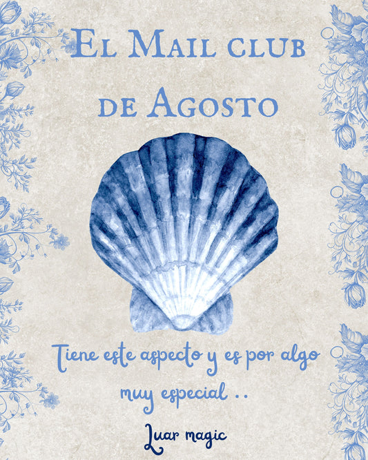 MAIL CLUB (Cartas mágicas mensuales) Agosto