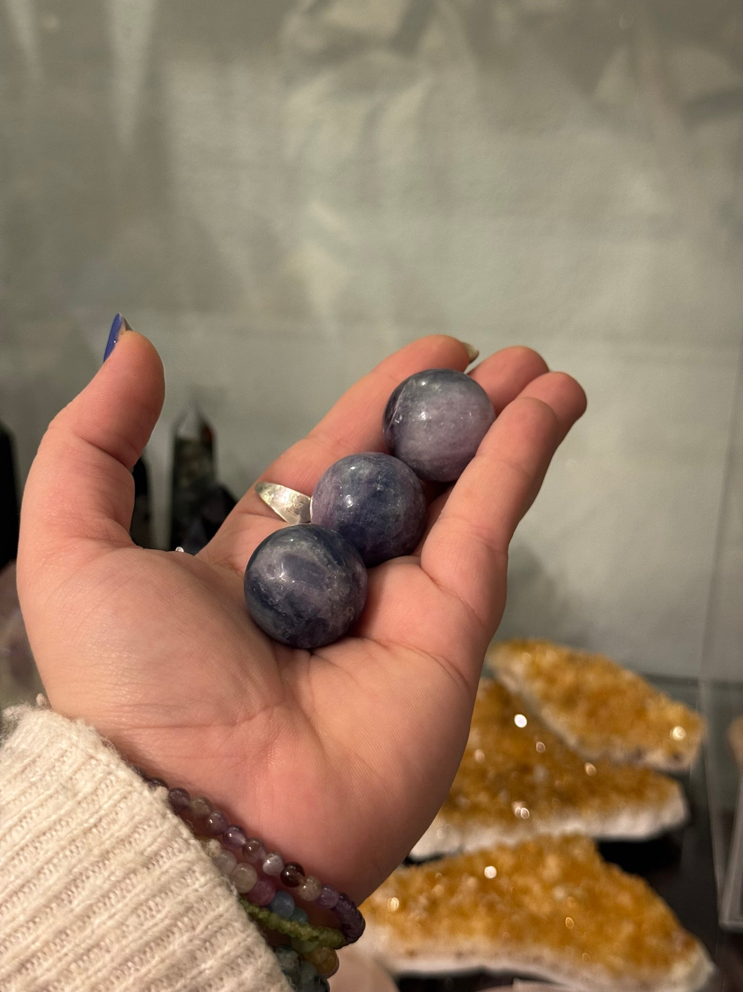 Esfera de fluorita