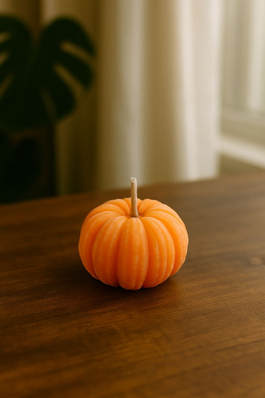 Vela Calabaza Naranja - Canela y vainilla