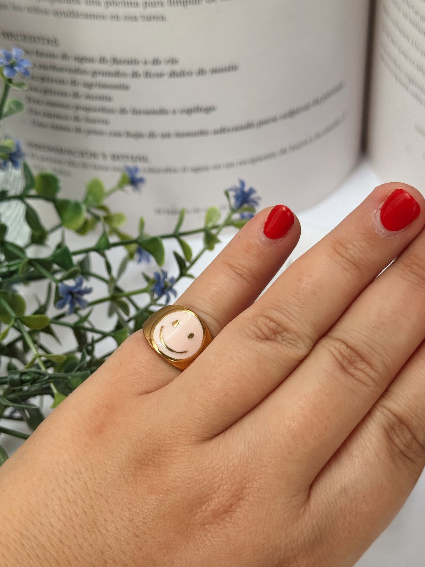 Anillo smile ajustable