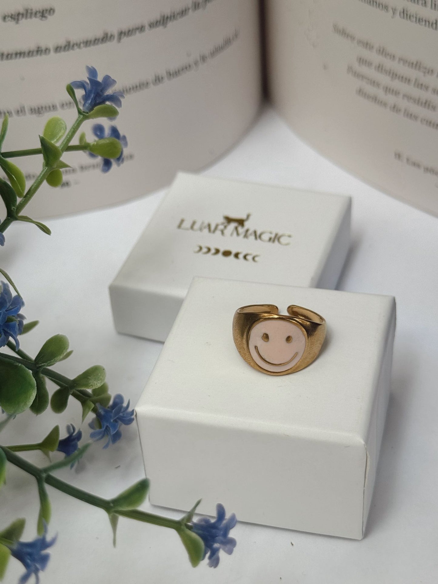 Anillo smile ajustable