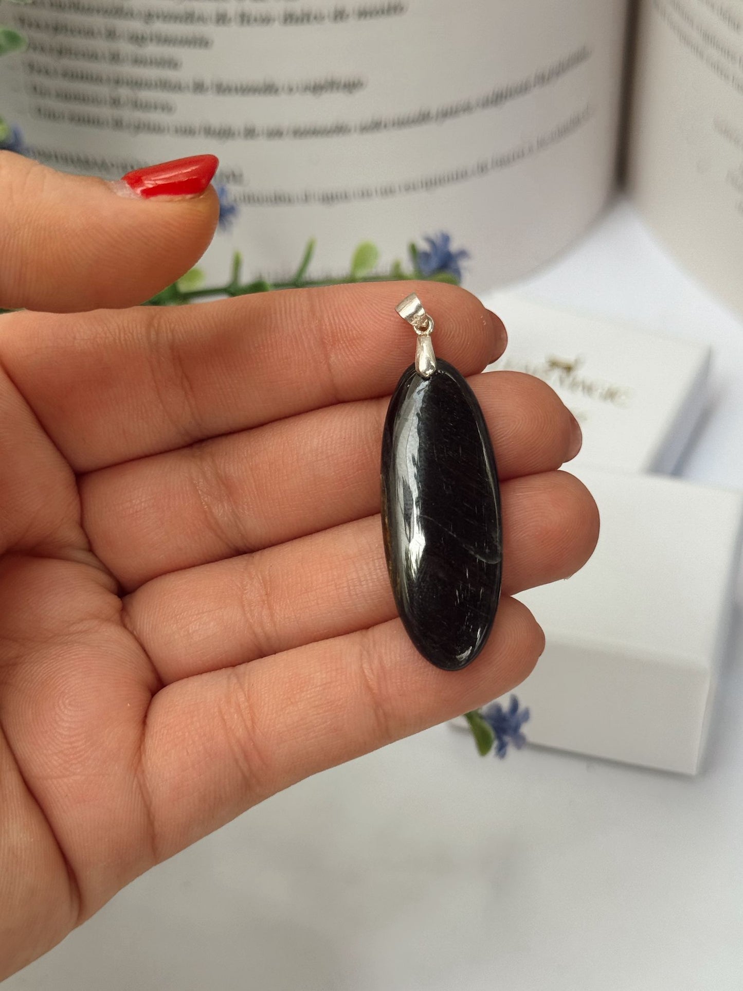 Colgante de Ojo de Águila en Plata de Ley 925