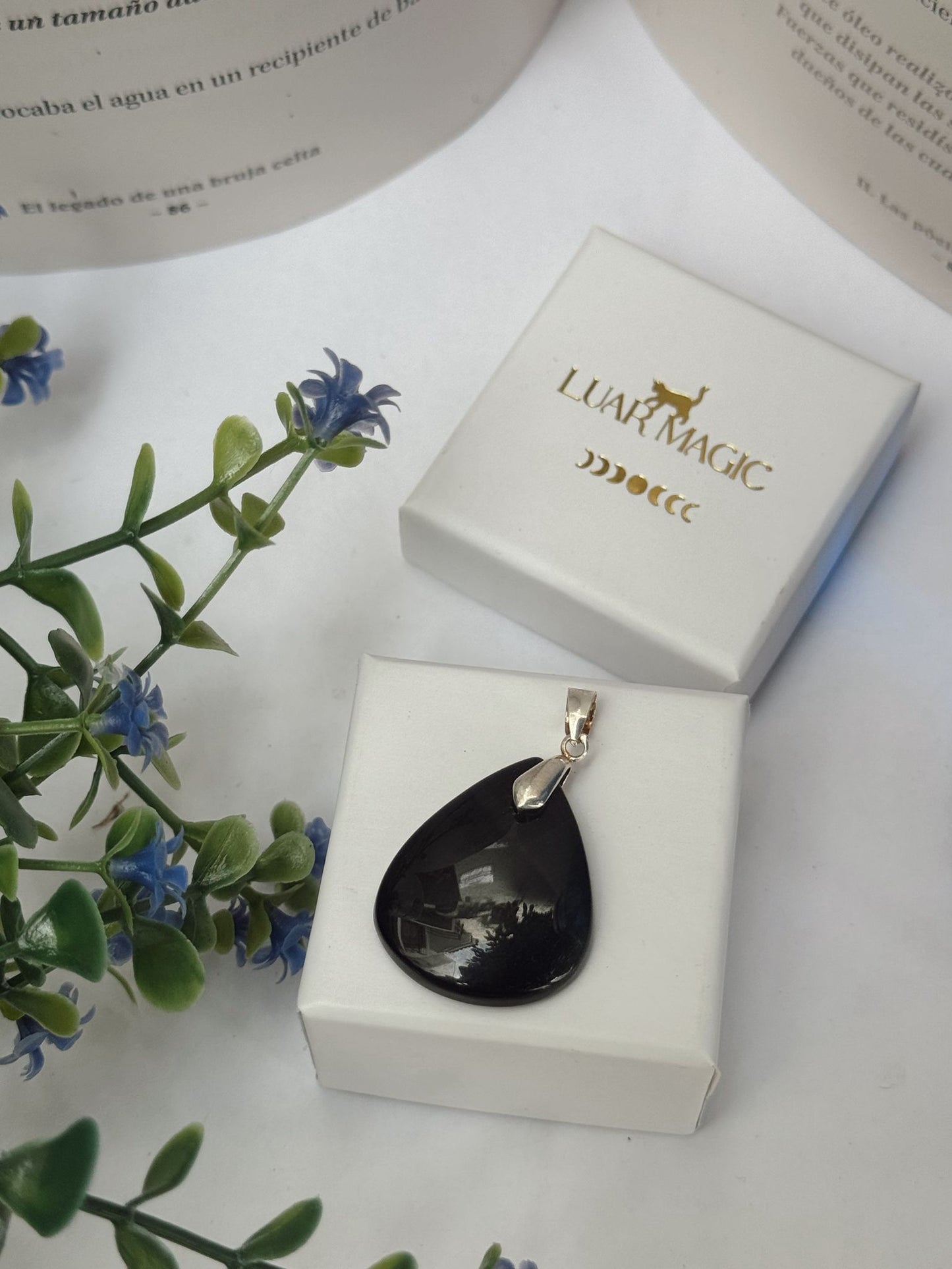 Colgante ojo de buey plata 925