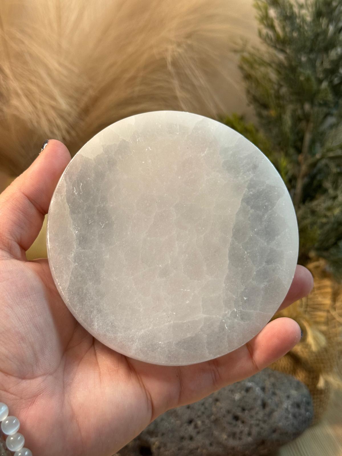 Placa de Selenita Vesica Piscis