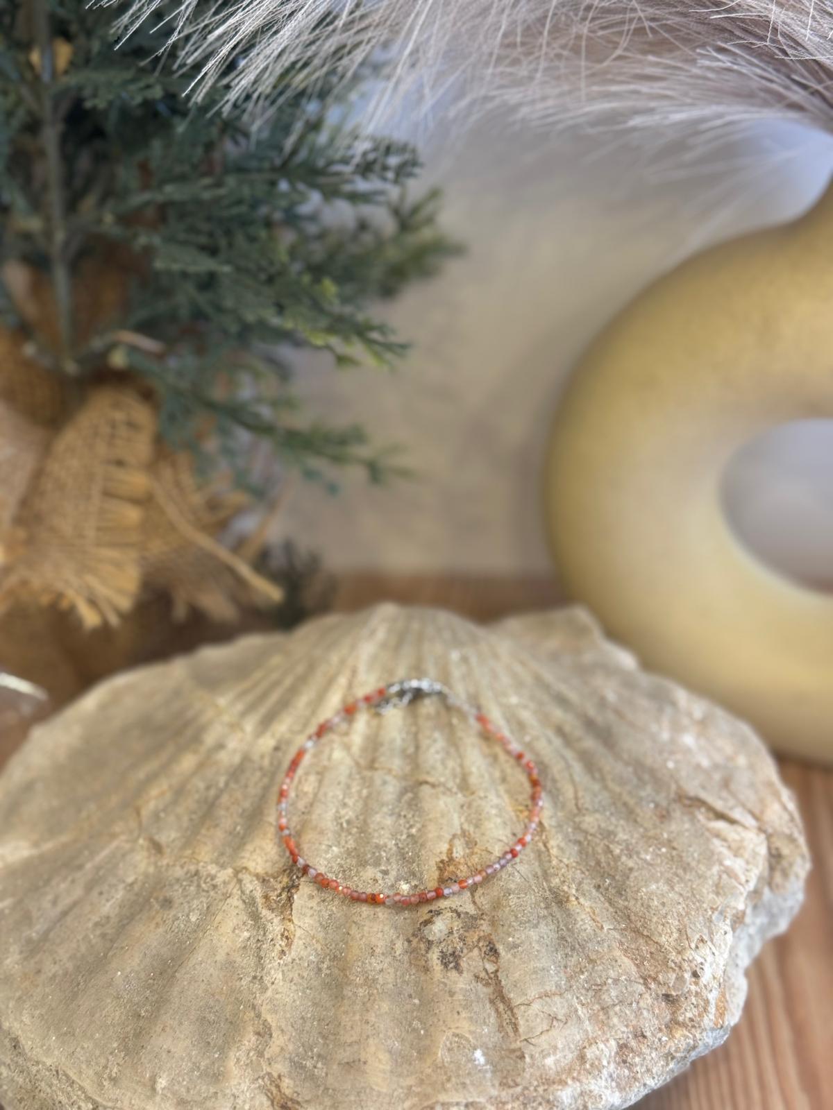 Pulsera jaspe rojo