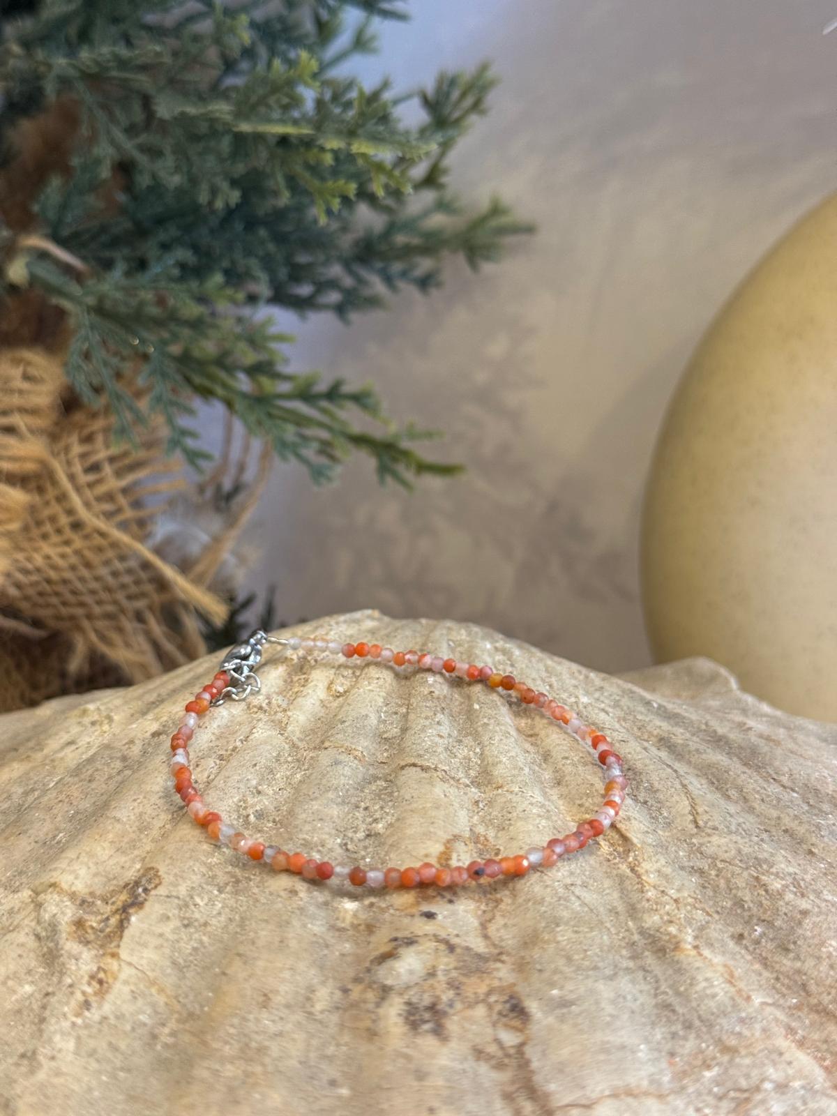 Pulsera jaspe rojo