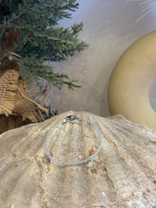 Pulsera cuarzo blanco