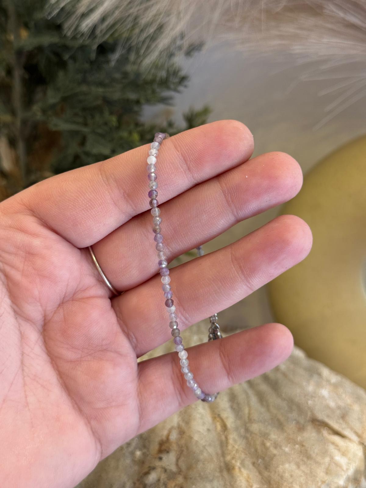 Pulsera amatista fina