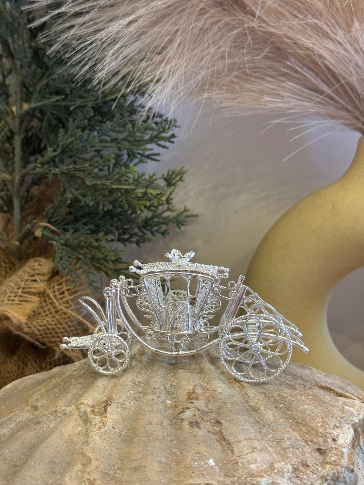 Carroza de filigrana cordobesa plata 925