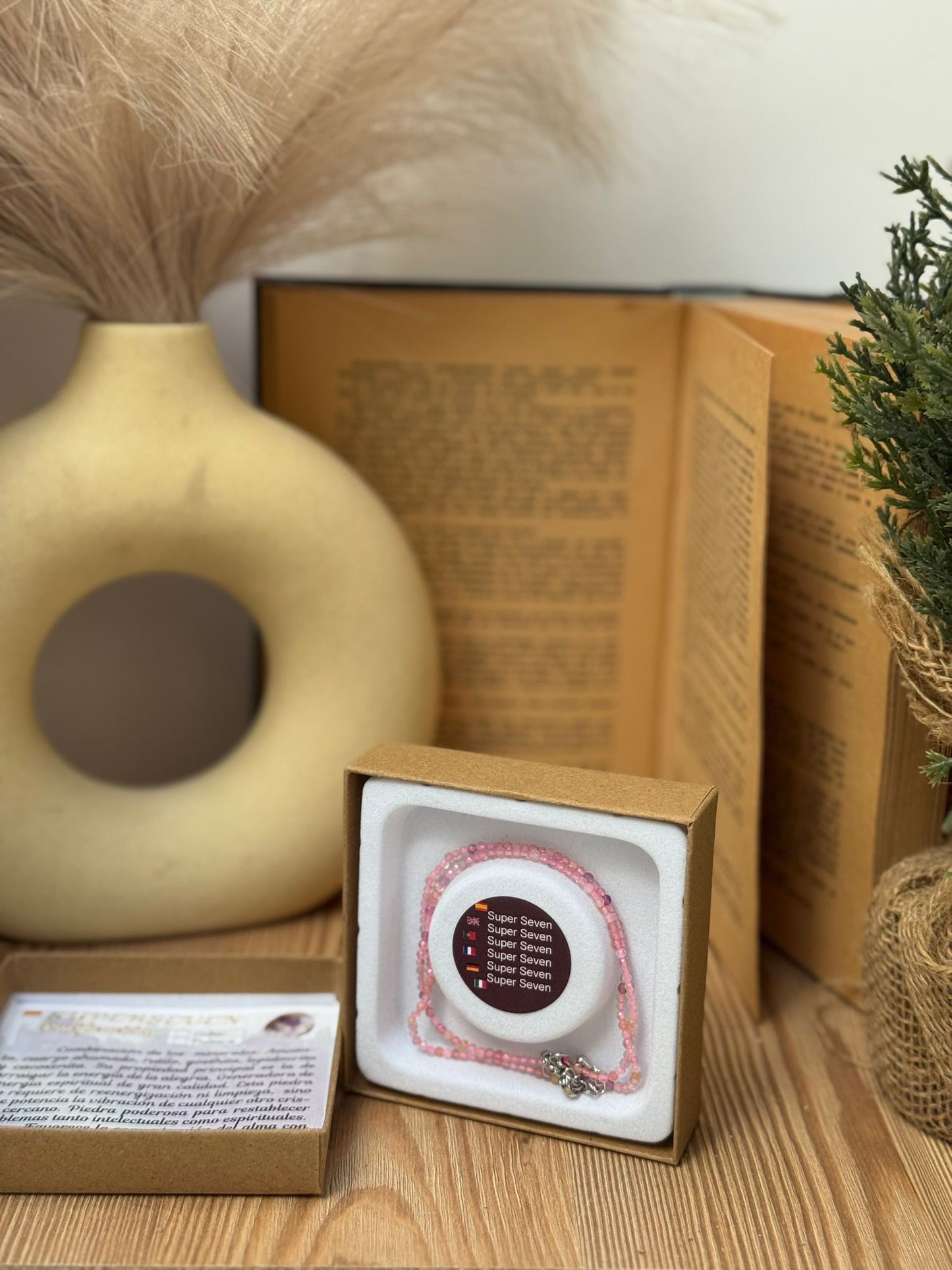 Collar y Pulsera Facetado Súper 7 – Calidad Extra