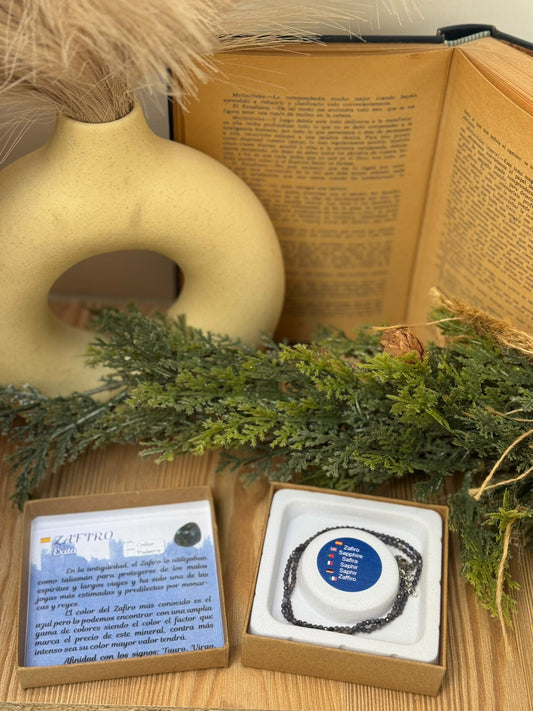 Collar y Pulsera de Zafiro – Calidad Extra