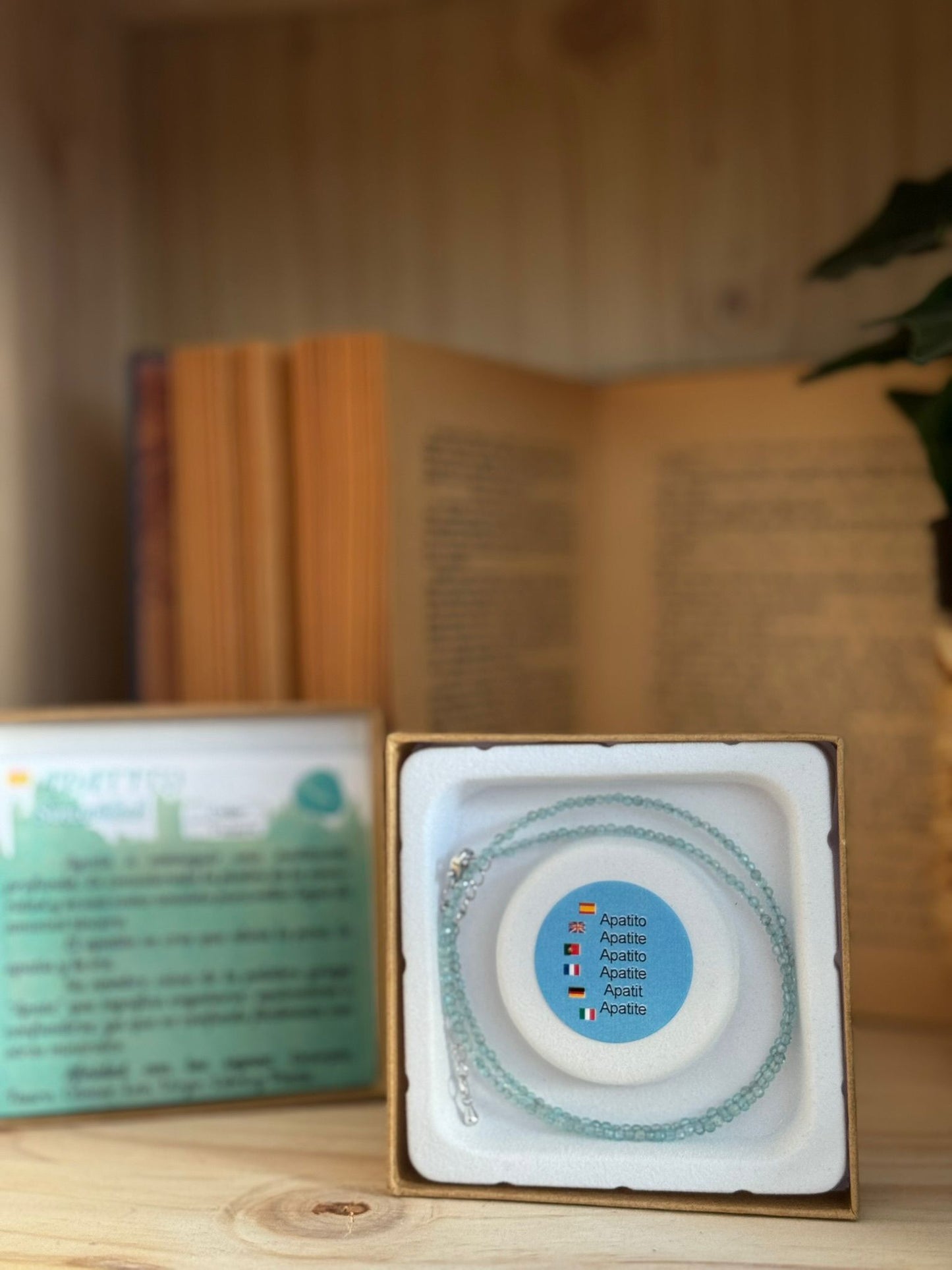 Collar y Pulsera de Apatito – Calidad Extra