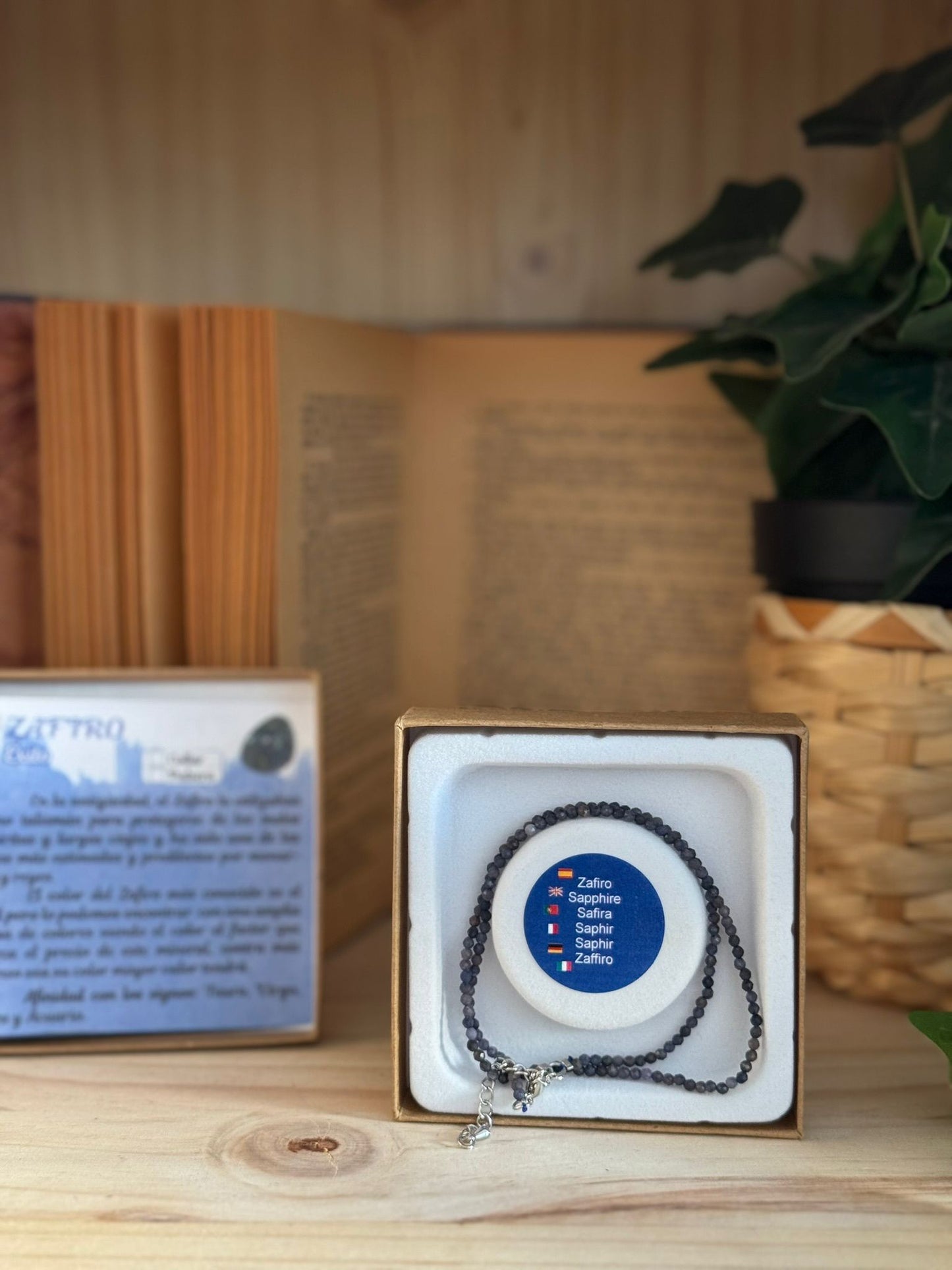 Collar y Pulsera de Zafiro – Calidad Extra